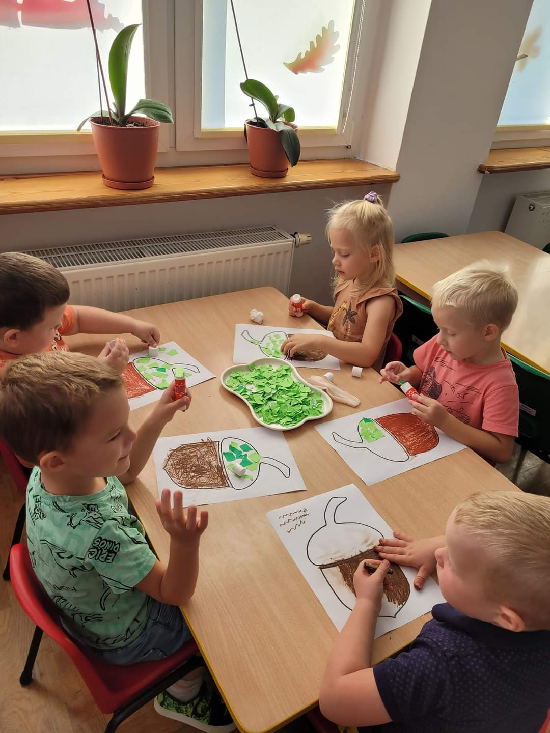 Jesienne prace plastyczne