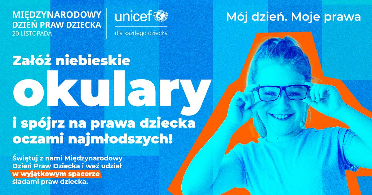 Akcja  #UNICEF Dzień Praw Dziecka z UNICEF