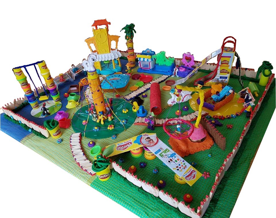 Makieta wymarzonego Placu Zabaw