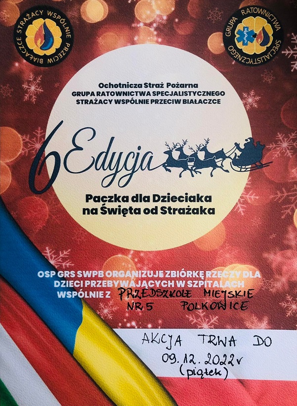 Paczka dla Dzieciaka na Święta od Strażaka