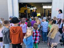 Zwiedzanie zajezdni autobusowej i wycieczka po Polkowicach