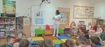 Wizyta pani stomatolog