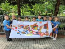 „Dzień w kolorze niebieskim”