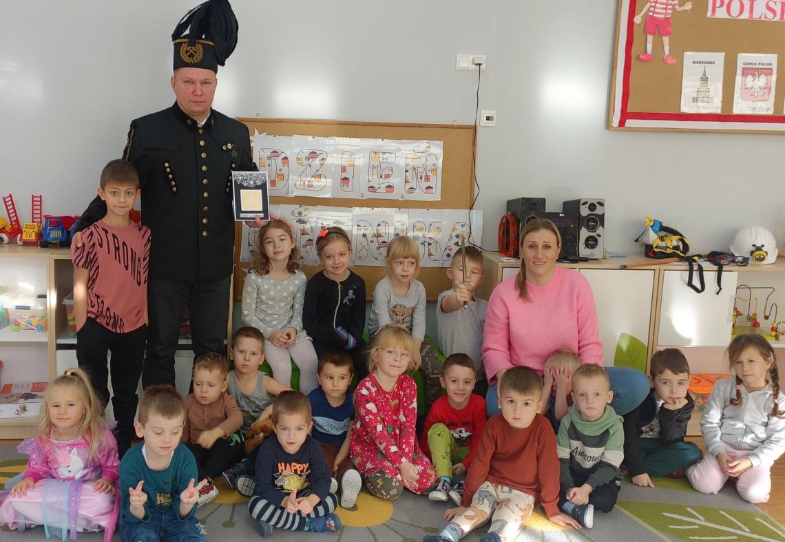 Niecodzienna wizyta górnika! 