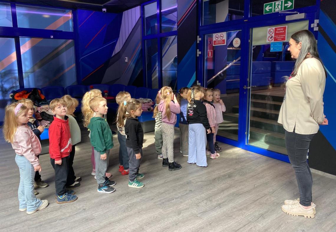 Z wizytą w Aquaparku- grupa Motylki